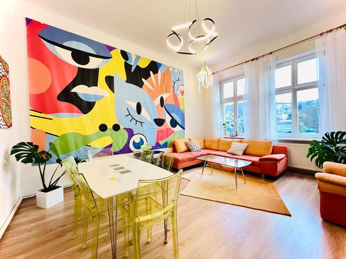 Sunny City - Apartment In Spa Zone With Private Garage Karlovy Vary Luaran gambar